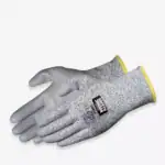 Heavy-duty cut-resistant gloves for industrial safety, perfect for safeguarding hands during hazardous work environments. Durable, high-quality construction for maximum protection.