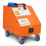 High-temperature sterilization machine for disinfecting medical and industrial tools, used in healthcare and hygiene cleaning solutions, with digital controls for efficient sanitation.