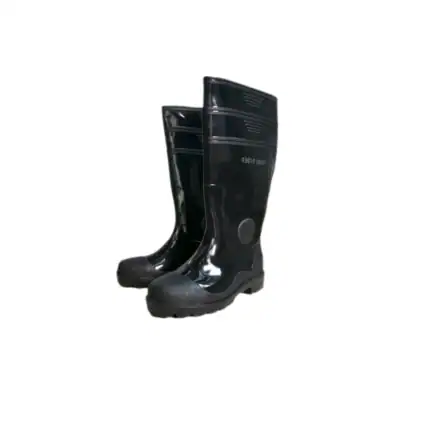 Rubber cleaning boots for hygiene and sanitation purposes at Beyond Hygiene Asia.