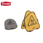 Walls for the safety cones and warning signs.
