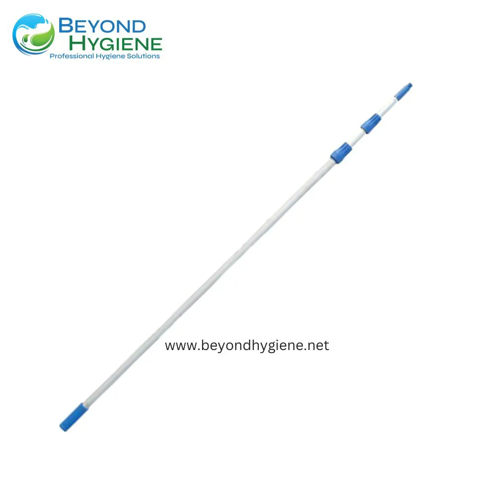 UGA-CTAP-0345 Retractable hygiene swipe stick for cleaning and disinfecting surfaces in Asian hygiene environments, featuring blue grip sections, suitable for professional hygiene solutions in Asia.