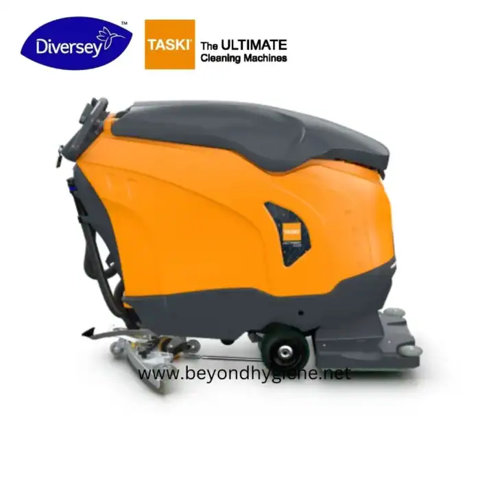 Diversey TASKI floor cleaning machine, industrial cleaning equipment for commercial hygiene, professional sanitation solutions from Beyond Hygiene Asia.