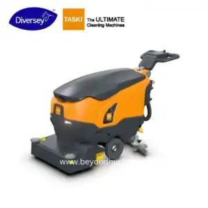 Diversey TASKI floor cleaning machine, professional industrial cleaning equipment for commercial hygiene and sanitation.