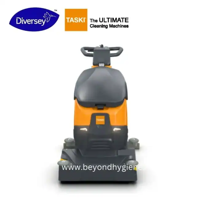 Diversey TASKI cleaning machine for commercial and industrial hygiene cleaning solutions.