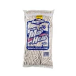 High-quality universal mop head for commercial, residential, and industrial cleaning; heavy-duty all-cotton mop for effective mess removal.
