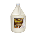Power Clean Furniture Polish bottle for cleaning and shining furniture surfaces in commercial and residential spaces.