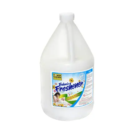 Power Clean Fabric Freshener, antibacterial and odor-eliminating linen spray for home and commercial use, ideal for sanitizing fabrics and maintaining freshness.
