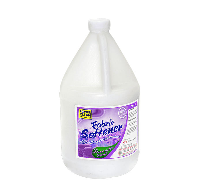 gallon-fabsoft-lav-cb.png Lavender fabric softener for freshening and softening clothes, ideal for commercial laundry in Asian markets, promoting hygiene and scent.