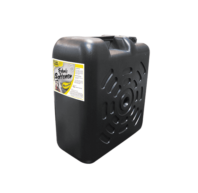 gallon-fabsoft-uns-carb.png Refillable fabric softener container for commercial laundry machines at Beyond Hygiene Asia.
