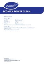 Diversey Ecomax Power Clean 5L All Purpose Cleaner - Image 4
