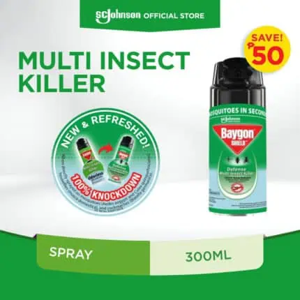 Baygon Shield Defense Multi-Insect Killer - 300ml