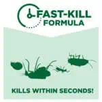 Kills bacteria and germs instantly with Fast-Kill Formula for effective hygiene and sanitation solutions. Suitable for various settings to ensure quick and reliable disinfection.