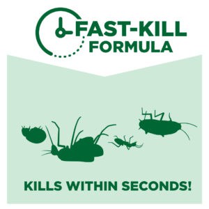 Kills bacteria and germs instantly with Fast-Kill Formula for effective hygiene and sanitation solutions. Suitable for various settings to ensure quick and reliable disinfection.