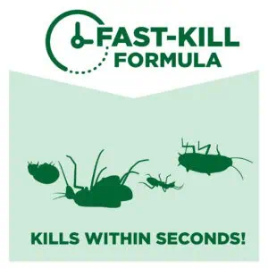 Kills bacteria and germs instantly with Fast-Kill Formula for effective hygiene and sanitation solutions. Suitable for various settings to ensure quick and reliable disinfection.
