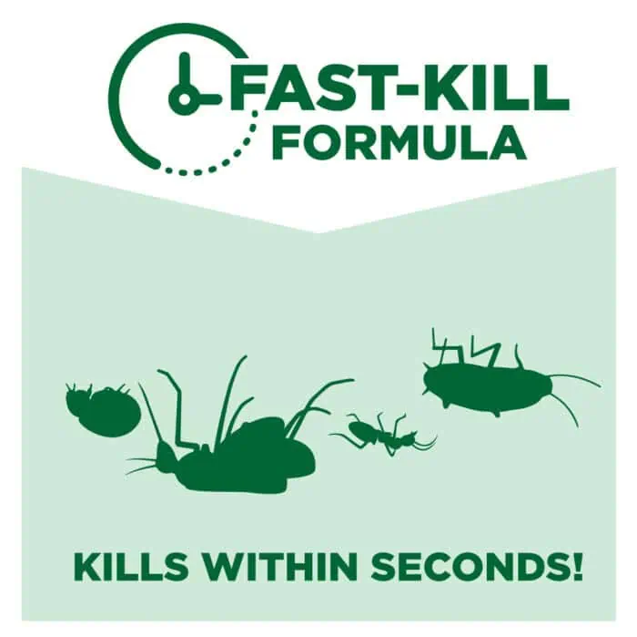 Kills bacteria and germs instantly with Fast-Kill Formula for effective hygiene and sanitation solutions. Suitable for various settings to ensure quick and reliable disinfection.