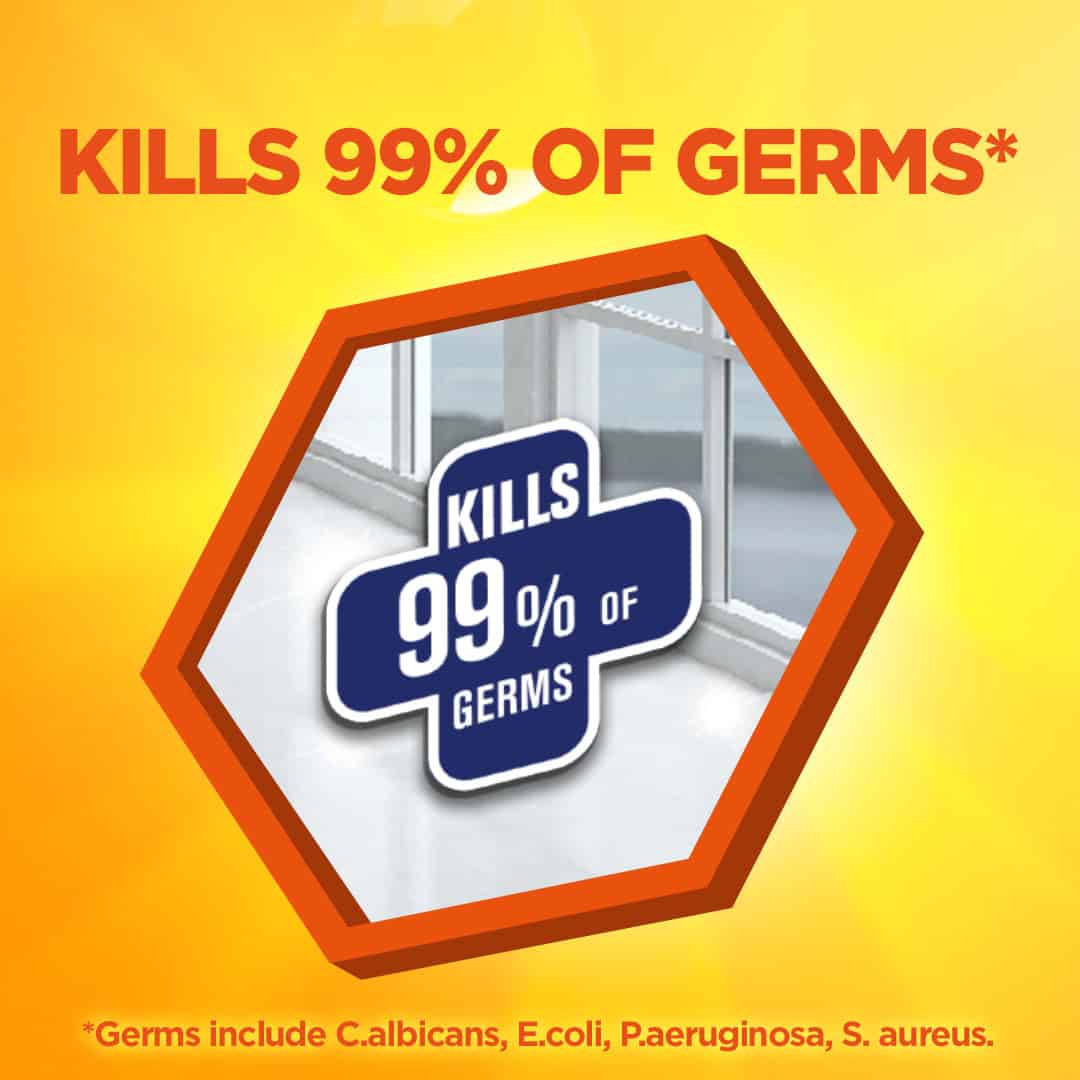 ginee_20240220133804579_7241380820.jpg Kills 99% of germs on surfaces, including C. albicans, E. coli, P. aeruginosa, and S. aureus, with effective hygiene solutions from Beyond Hygiene Asia.