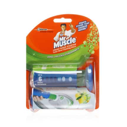 Mr. Muscle Fresh Disc Starter Citrus 6s