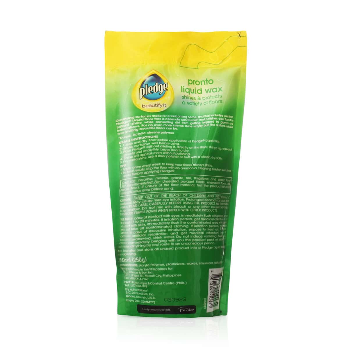 ginee_20240220141216616_7039950125.jpg Pledge liquid floor wax for floor protection and shine, ideal for commercial and residential flooring, safe cleaning product for hygiene maintenance, eco-friendly floor care solution.