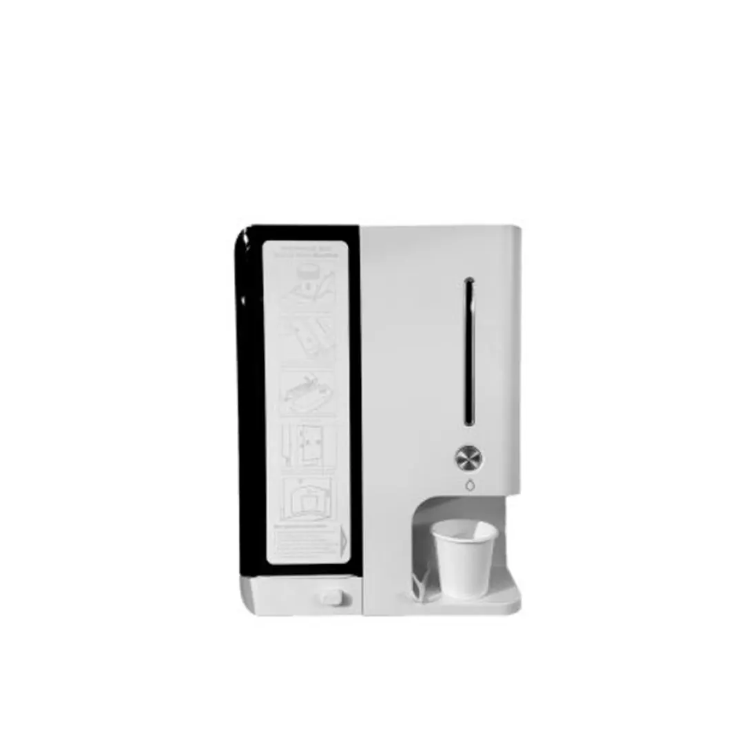 mouthwash-and-dental-floss Touchless hand sanitizer dispenser with automatic touch-free operation, ideal for hygiene and safety in public spaces, healthcare facilities, and workplaces.