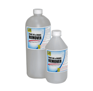 Paint, oil, and grease remover for industrial cleaning and maintenance, suitable for various surfaces, quick-acting, and easy to use, supplied by Beyond Hygiene Asia.