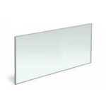 Clear glass partition for hygiene and safety in Asian workplaces.