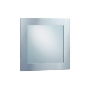 Mirror with a sleek, modern design for bathroom hygiene and cleanliness. Perfect for professional cleaning environments, characteristic of Beyond Hygiene Asia's sanitation supplies.