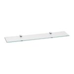 JUSTIME Bathroom Accessories Glass Shelves 6817-70-80CP JUSTIME Glass Shelves Collection Various Accessories EDP Code 04062-00004 Article 6817-70-80CP Description Glass Shelf