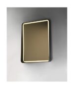 VANITA CASA Bathroom Accessories Mirror BR 8060 1285 S VANITA CASA ALICANTE BLACK METAL FRAME BACKLIT LED MIRROR, 800 H x 600 MM Mirror Collection Alicante EDP Code 10094-00056 Article BR 8060 1285 S Description • Black metal frame • Backlit LED mirror • Illuminated ON/OFF sensor and color change switch • 800 H x 600 mm • 5 mm mirror thickness • Safety film backing • Defogger funtion • Dual white temparature color 4000 or 6000K • 220V, CE, IP4