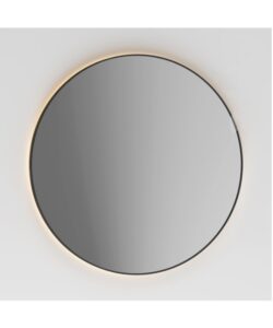 VANITA CASA Bathroom Accessories Mirror BT 0060 1106 S VANITA CASA BLACK ALUMINUM FRAME LED MIRROR, 600 DIA. Mirror Collection Argo EDP Code 10094-00058 Article BT 0060 1106 S Description • Black aluminum frame mirror • 360° perimeter lighting around the mirror • Illuminated touch ON/OFF sensor switch • Ø 600 • 5 mm mirror thickness • Safety film backing • LED temperature color 4000K • 220V, CE, IP44