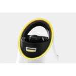 Karcher handheld steam cleaner with yellow and black accents, designed for deep cleaning and sanitizing surfaces. Compact and versatile for home and commercial use.