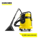 Kärcher SE 4001 Spray Extractor for professional upholstery and carpet cleaning in commercial and industrial environments, efficient and durable cleaning equipment from Beyond Hygiene Asia.