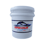 Super-Chlor calcium hypochlorite disinfectant chlorine for water sanitation.