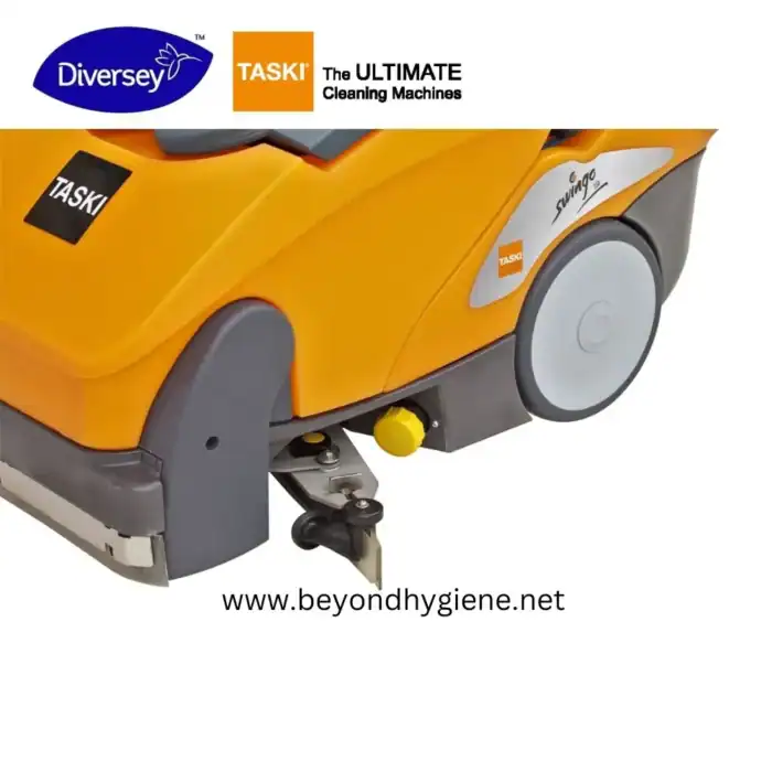 TASKI Swing cleaning machine for commercial and industrial sanitation at Beyond Hygiene Asia.