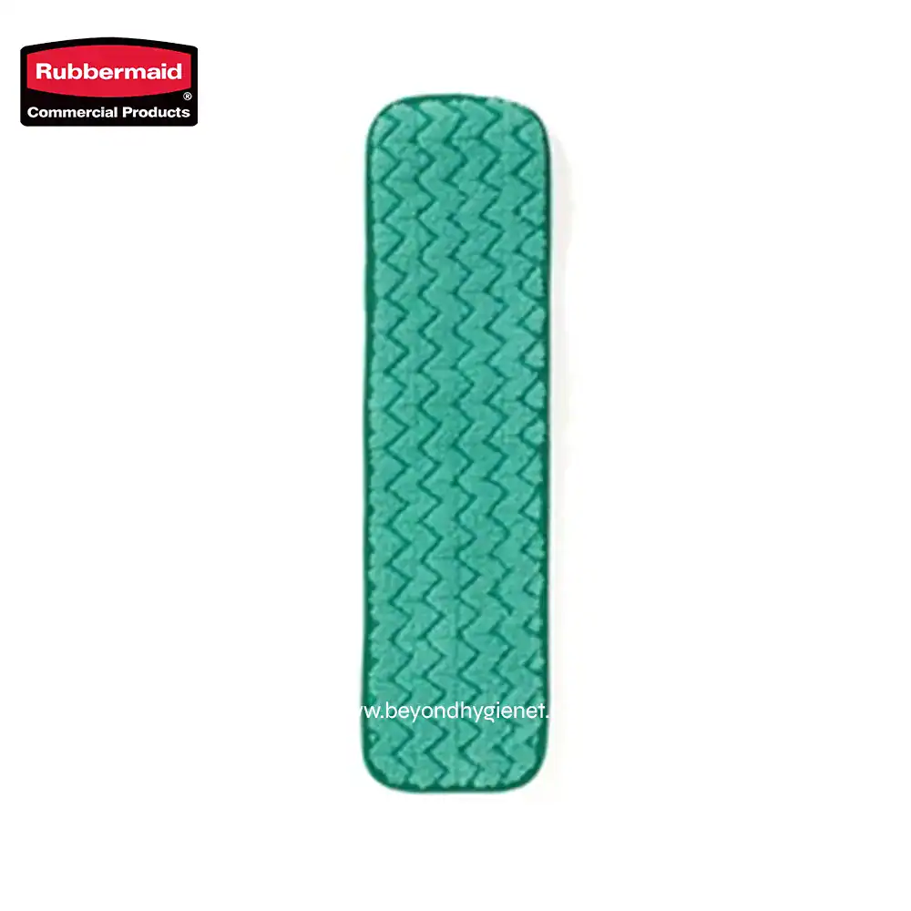Rubbermaid hand scrubber pad for cleaning and sanitation, durable textile-backed scrubbing tool, suitable for commercial cleaning in Asia, eco-friendly cleaning equipment, Beyond Hygiene Asia.