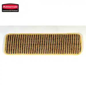 HYGEN™ 18" MICROFIBER WET PAD, SUPER SCRUBBER, YELLOW