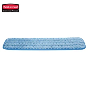 Rubbermaid microfiber cleaning mop pad for commercial cleaning, durable and efficient for industrial and hygiene use.