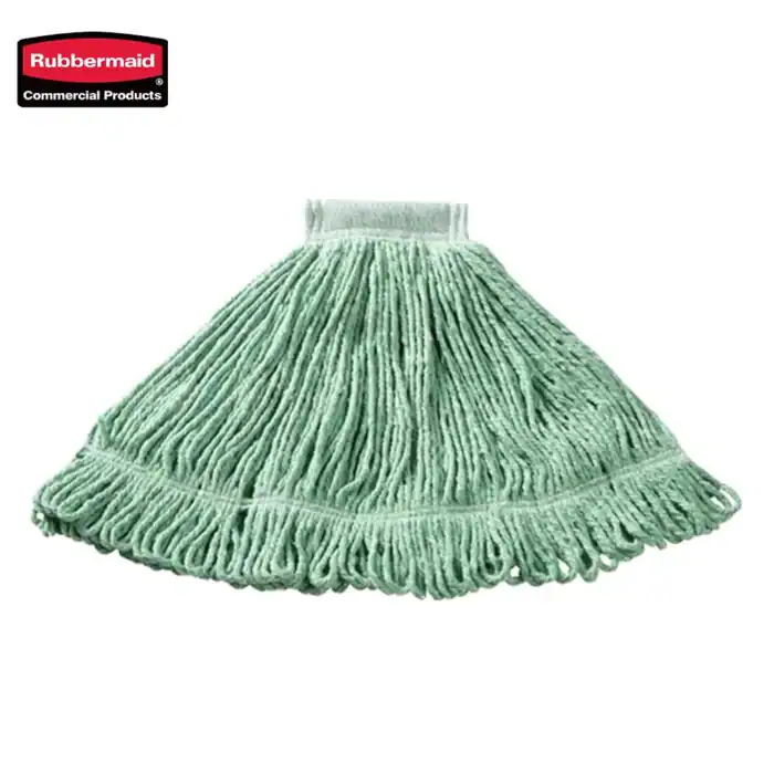 Microfiber floor mop head replacement for commercial cleaning, durable and efficient for hygienic cleanliness, suitable for professional cleaning services in Asia.