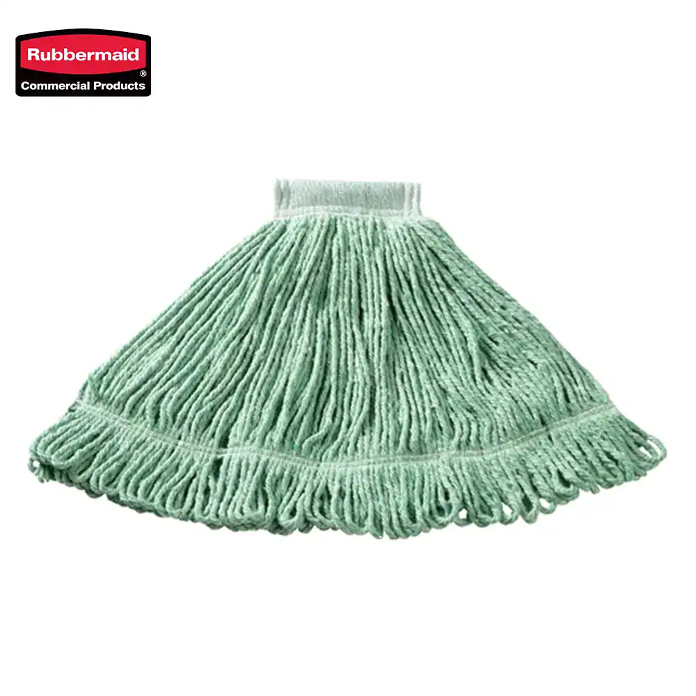 1 Microfiber floor mop head replacement for commercial cleaning, durable and efficient for hygienic cleanliness, suitable for professional cleaning services in Asia.