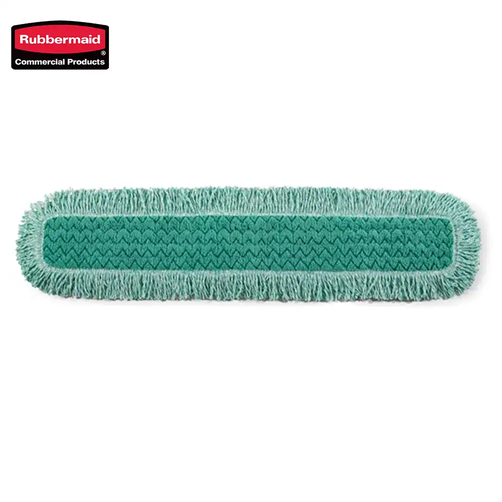 Microfiber cleaning mop pad for commercial cleaning, durable and highly absorbent for efficient hygiene maintenance in healthcare and hospitality environments.