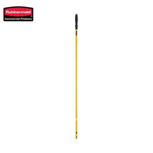 Rubbermaid commercial safety grabber tool for elderly and disabled assistance, pivoting head, long reach aid, yellow color, durable design, ideal for accessibility and hygiene safety.
