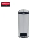 IMPRESSIONS™ 24 GAL STEP-ON STAINLESS STEEL END STEP CONTAINER