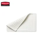 Rubbermaid anti-slip shower mat with textured surface for safety, easy to clean, and ideal for commercial and residential bathrooms.