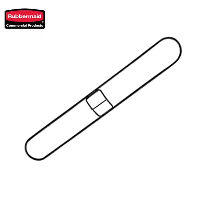 Rubbermaid commercial hygiene product illustration, emphasizing sanitation and cleaning supplies for healthcare and hospitality settings.
