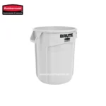 Rubbermaid commercial trash bin for hygiene and waste management in public and commercial spaces.