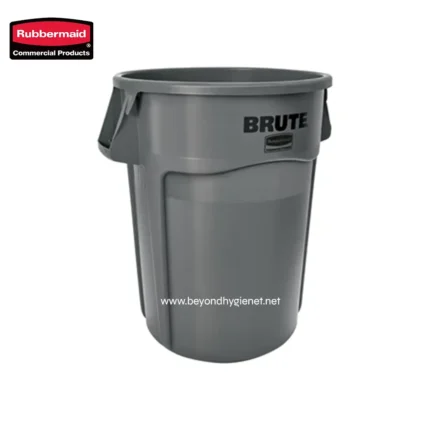Rubbermaid Brute Commercial Trash Bin for Industrial Waste Management in Asia.