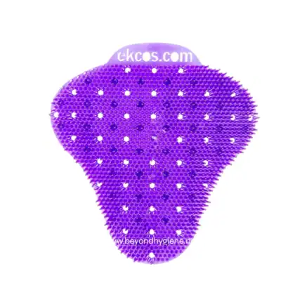 Bright purple silicone scrubber for cleaning and sanitizing, ideal for hygiene and personal care routines. Durable, flexible, and easy to use, perfect for kitchen or bathroom cleaning needs.