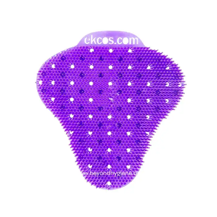 Bright purple silicone scrubber for cleaning and sanitizing, ideal for hygiene and personal care routines. Durable, flexible, and easy to use, perfect for kitchen or bathroom cleaning needs.
