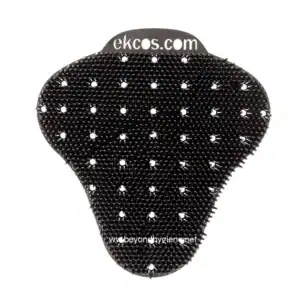 Black antibacterial foot pedal cover for hands-free door opening and hygiene; high-quality, durable, easy to clean, and perfect for healthcare, hospitals, and public restrooms.