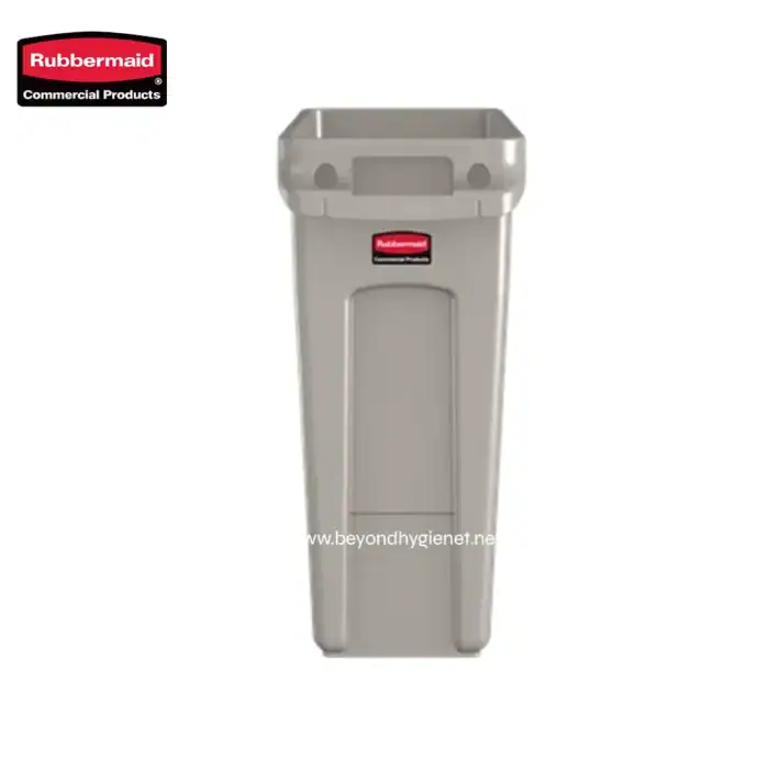 Rubbermaid commercial mini hand sanitizer dispenser for hygiene and sanitation in public and commercial spaces.
