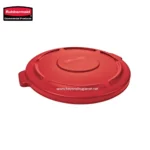 Rubbermaid Brute 55 Gal Lid Red